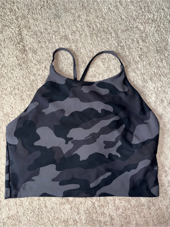 Old Navy Tops - Old Navy Active Charcoal and Black Camo Top